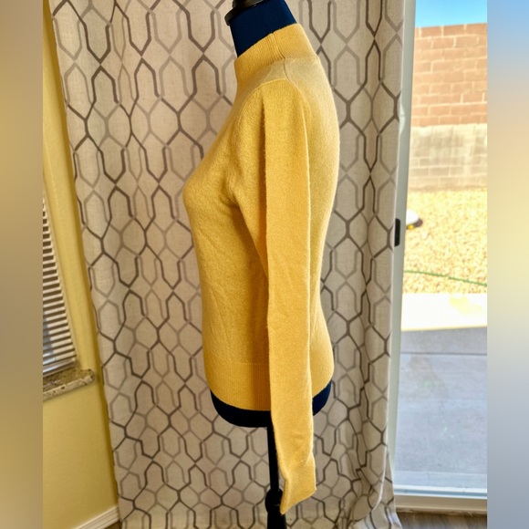 NEW! White + Warren Essential Sundial Cashmere Shrunken Mockneck Sweater - Picture 11 of 16